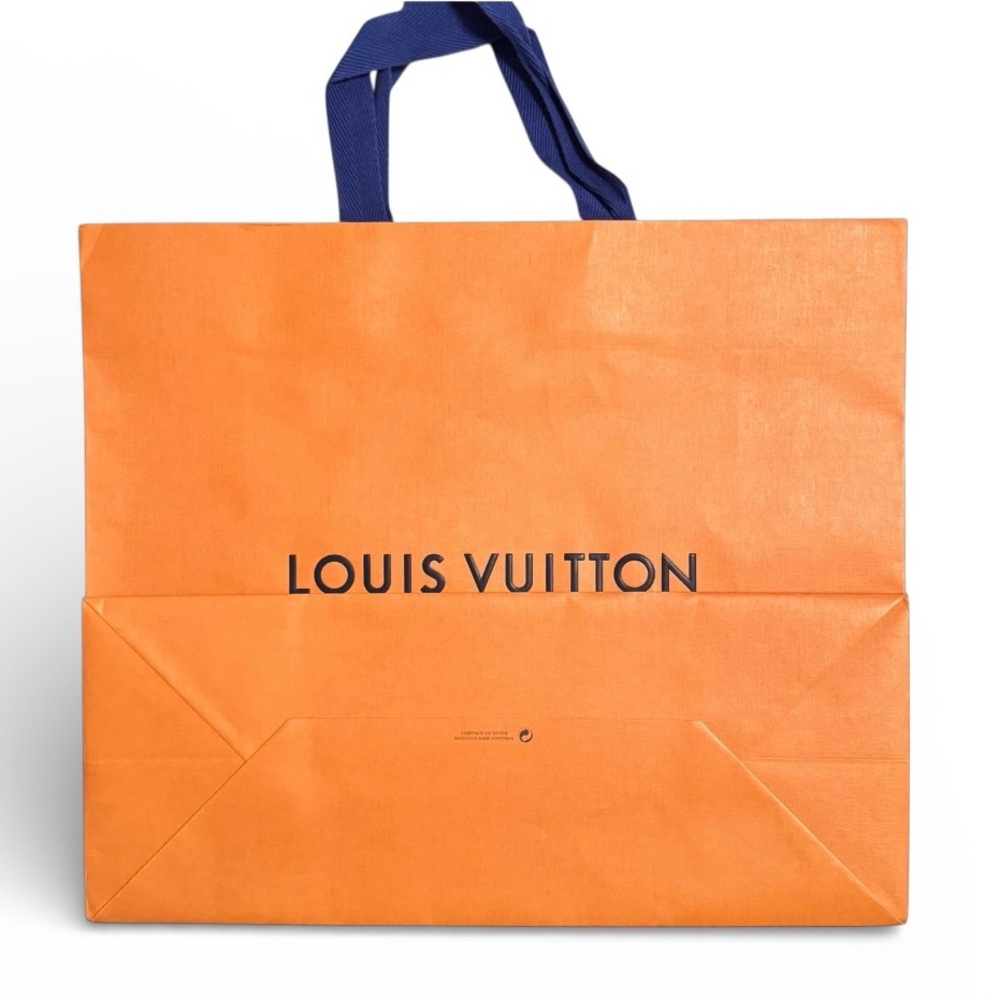 Authentic Louis Vuitton Medium Paper Shopping/Tote/Gift Bag EXCELLENT CONDITION
